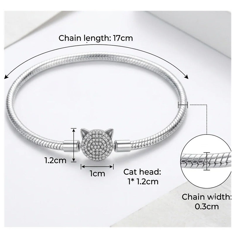 Cat Chain Bracelet