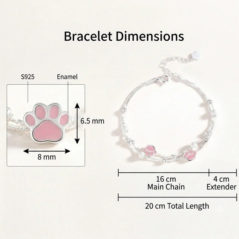 Cat Paw Bracelet