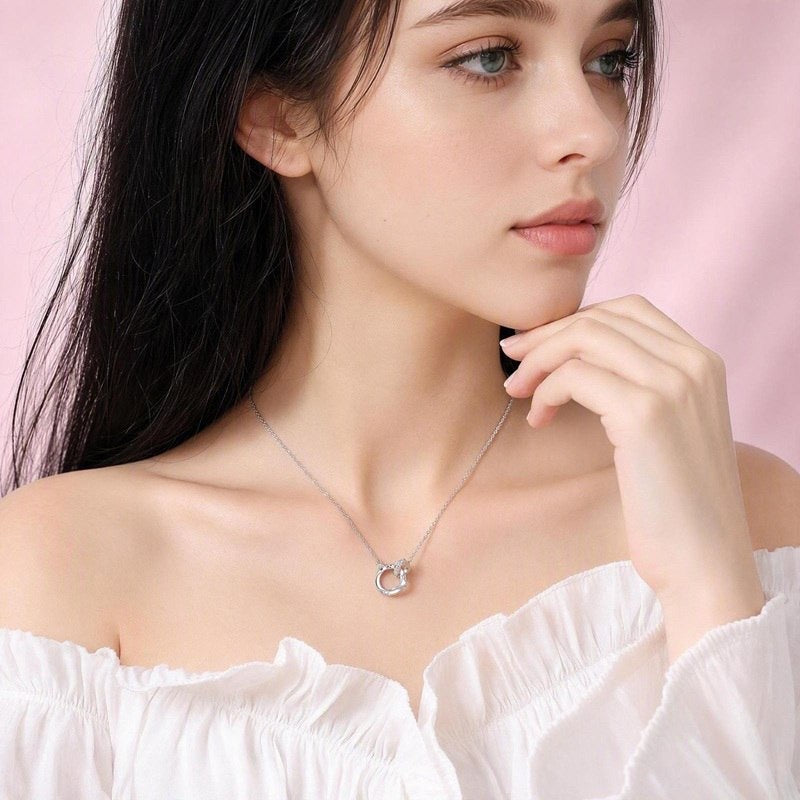 Cat Ring Necklace
